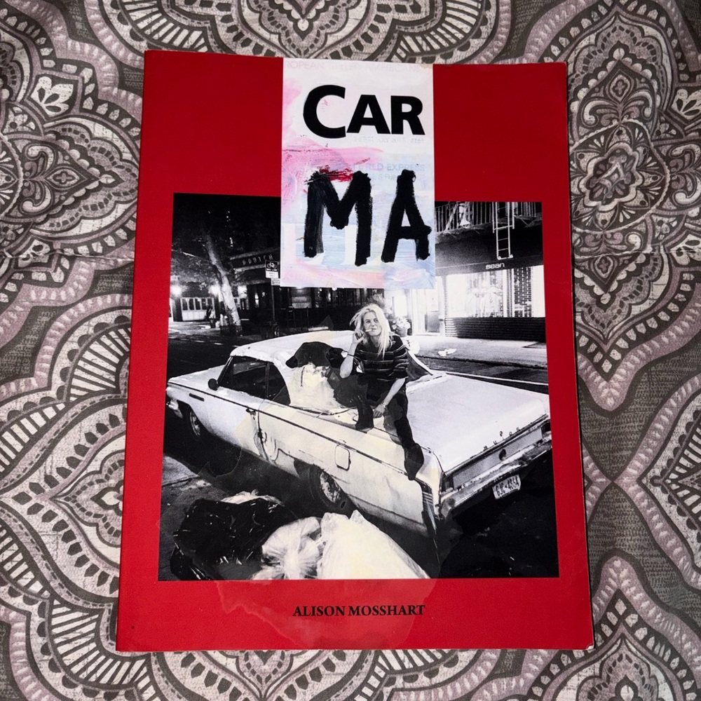 "CAR MA" Red Photobook